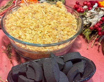 Premium Copal Resin Incense - White Copal Tears for Cleansing, Sacred Smoke & Protection Rituals, Altar Supplies