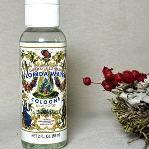 Florida Water 2oz Travel Size - Murray & Lanman Spiritual Cleansing, Purification Cologne, Altar Supplies, Pocket Size Sacred Water