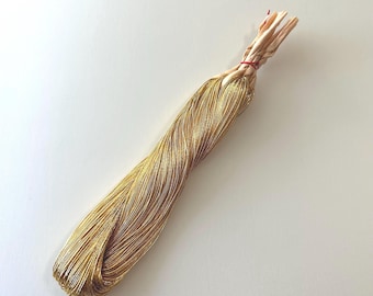 Authentic Pure Twisted Gold Leaf Thread ”8gake” for Japanese ...