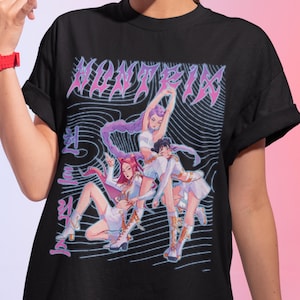 Demon Kpop Hunter  Honmoon Shirt, Huntrix Demon Hunters Shirt, ESN 2542-2551 Hunter Demon Merch, Gift For Kpop Fan, Kpop Tee, Rumi, Jinu