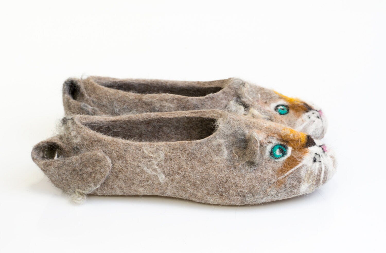 wool cat slippers