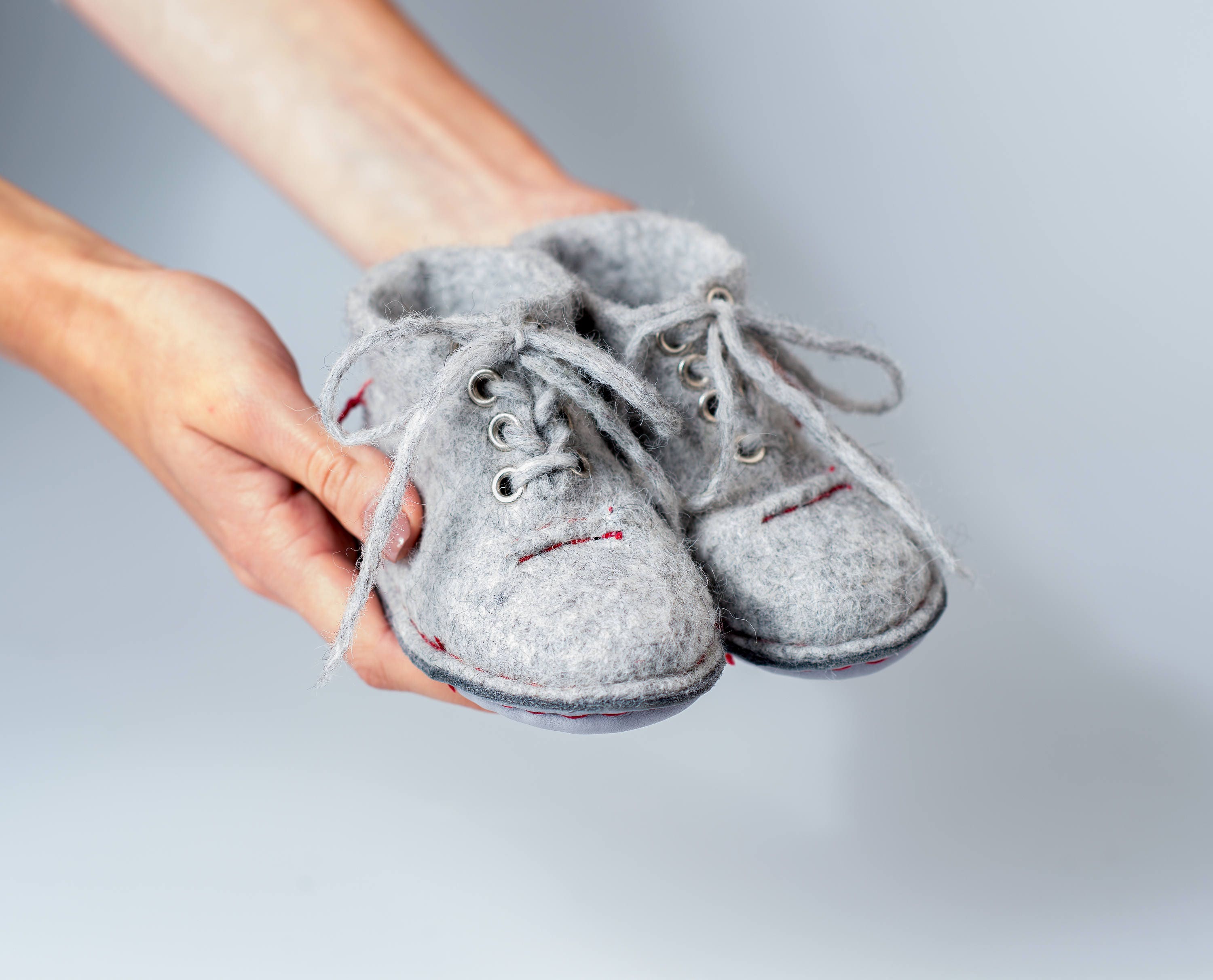 felt booties for babies