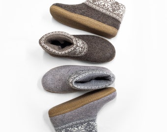 Felted wool oven mittens and pot holder set – BureBure shoes and