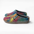 Handmade Felted Wool Slippers: COCOON Low-Back Design product logo