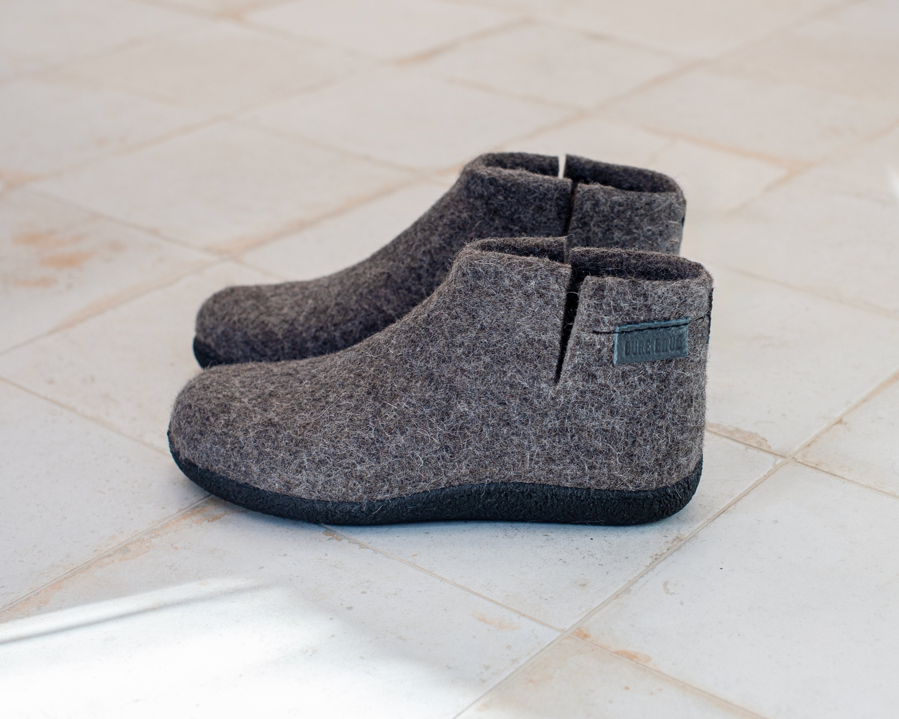 Men s Ankle Slippers Etsy