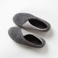 Felted Wool Women slippers - Cozy home shoes - Boiled Wool Handmade slippers, BureBure Envelope Slippers - Hygge Gift for Her product logo