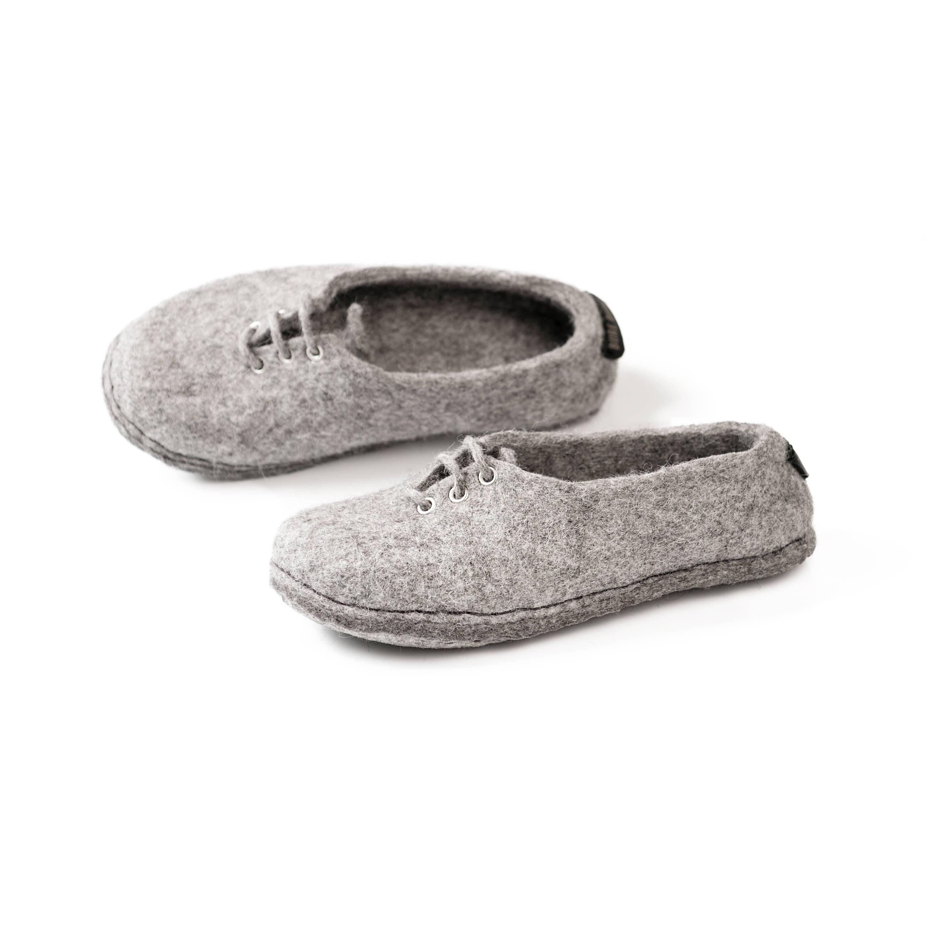 grey wool sneakers