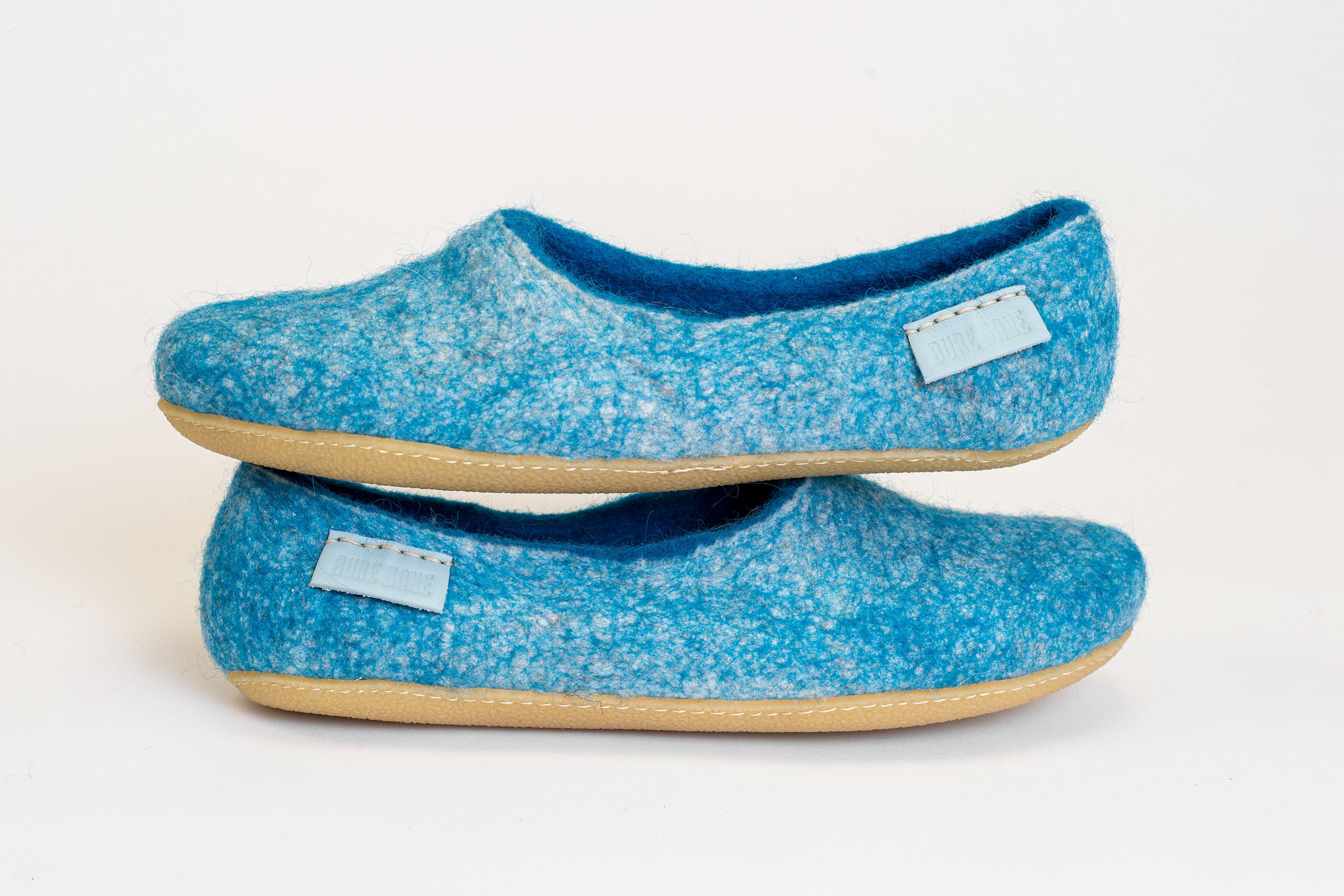 slippers turquoise