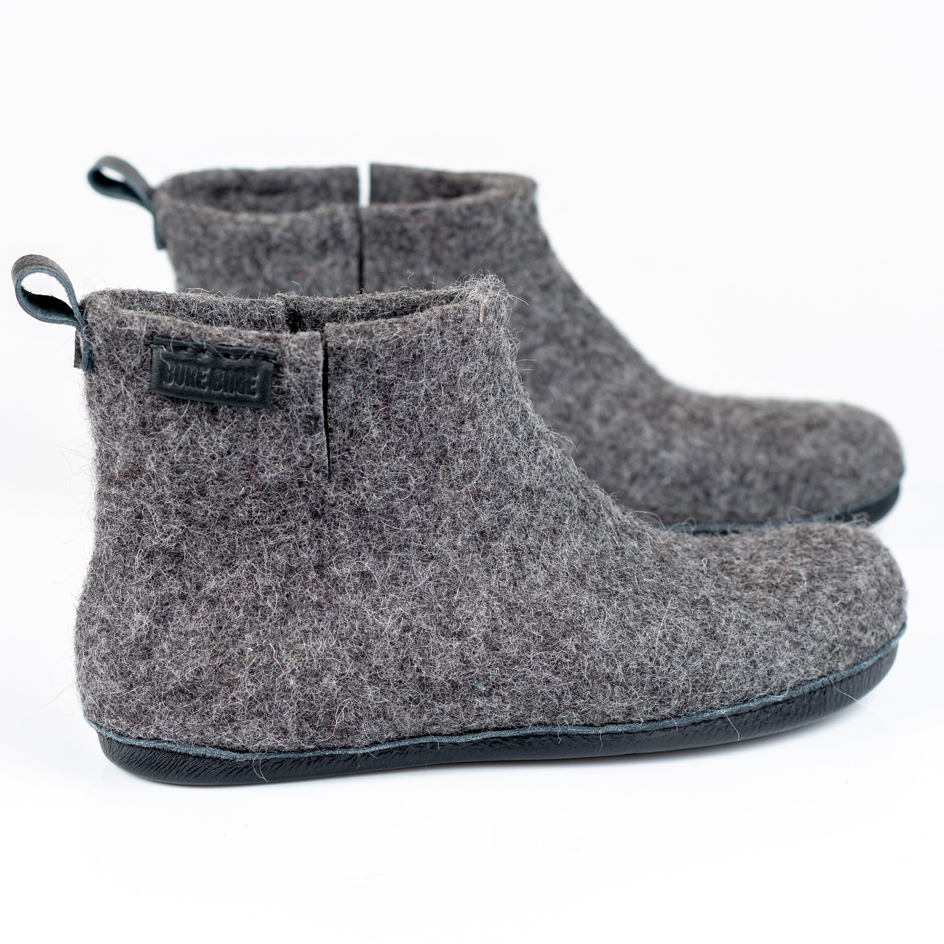Men Wool Ankle Boots Slippers With 
