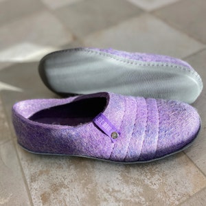 BureBure Handmade Felted Wool Women's Slippers Natural Warmth, Comfort, Thermoregulation and Breathability A Healthy Gift for Your Feet image 2