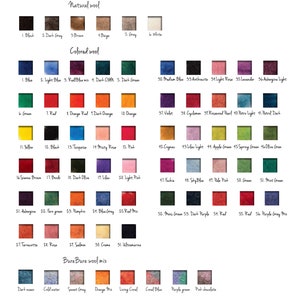 BureBure wool color choices.