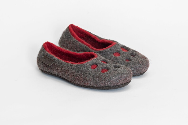 boiled wool slippers