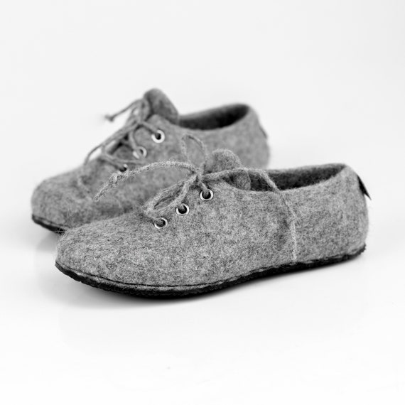 BureBure Womens House Slip-On Slippers Warm Wool So Comfy Cocoon Handmade in Europe