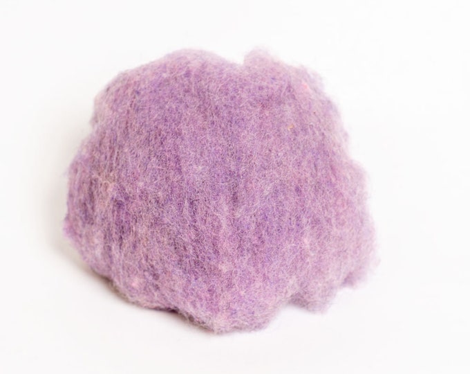 Lily Wool Best for wet felting wool, Bergschaf wool, Tyrollean Tyrolean or mountain sheep wool - BureBure felting wool