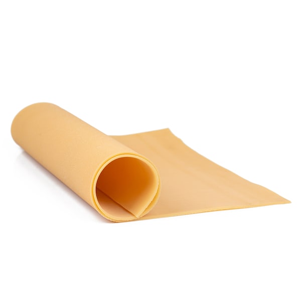 Natural Rubber Sheet: Felted Slipper Soles, Non-Slip (3-4mm)