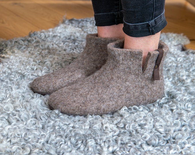 mens ankle slipper boots