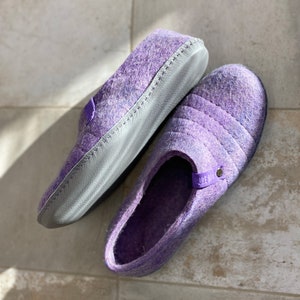 BureBure Handmade Felted Wool Women's Slippers Natural Warmth, Comfort, Thermoregulation and Breathability A Healthy Gift for Your Feet image 3