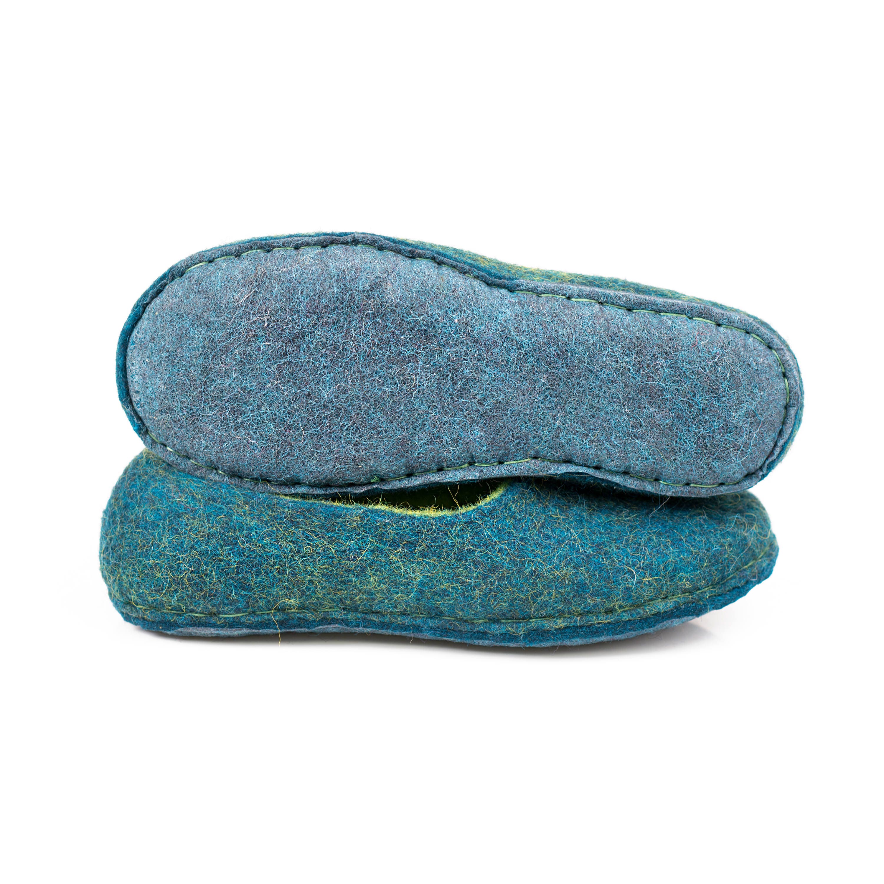 blue colour slippers