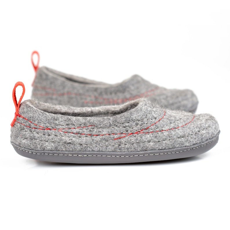 boiled wool house shoes