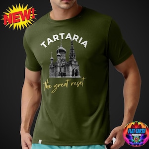 Tartaria Mud Flood Flat Earth T-shirt Reset Tartarije Oude Wereldgeschiedenis Mannen Zwart Wit T-shirt HD Cadeau T-Tops Mudflood Forbidden Knowledge ZELDZAME X