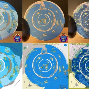 Welt hinaus der Eiswand Mousepad PC Tischset Flat Earth Antarktis Mehr Land Terra Infinita HD Mauspad Gleason Realm Firmament Gaming X