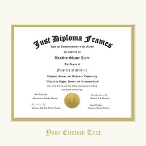 Tapete de diploma personalizado color marfil