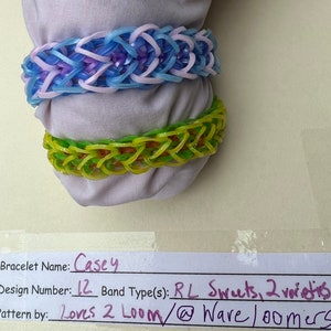 Loom bracelet great for kids & adults!