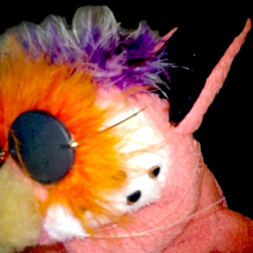 A Custom Ventriloquist Peachy Cool Cat Puppet shops