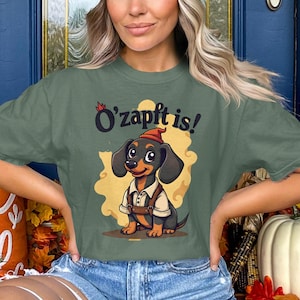 Oktoberfest Dachshund T-Shirt: Funny German Beer Fest Tee