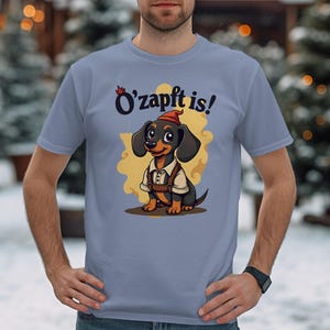 Oktoberfest Dachshund T-Shirt: Bavarian Wiener Dog Tee