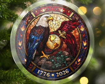 US Marine Corps Ornament, Vaterländischer Adler, 250-jähriges Jubiläum, Amerika Decor, Militärgeschenk, Ornament aus den USA