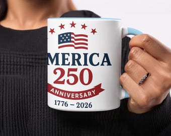 Amerika 250.Jubiläumsbecher, USA Flagge, patroitisches Geschenk