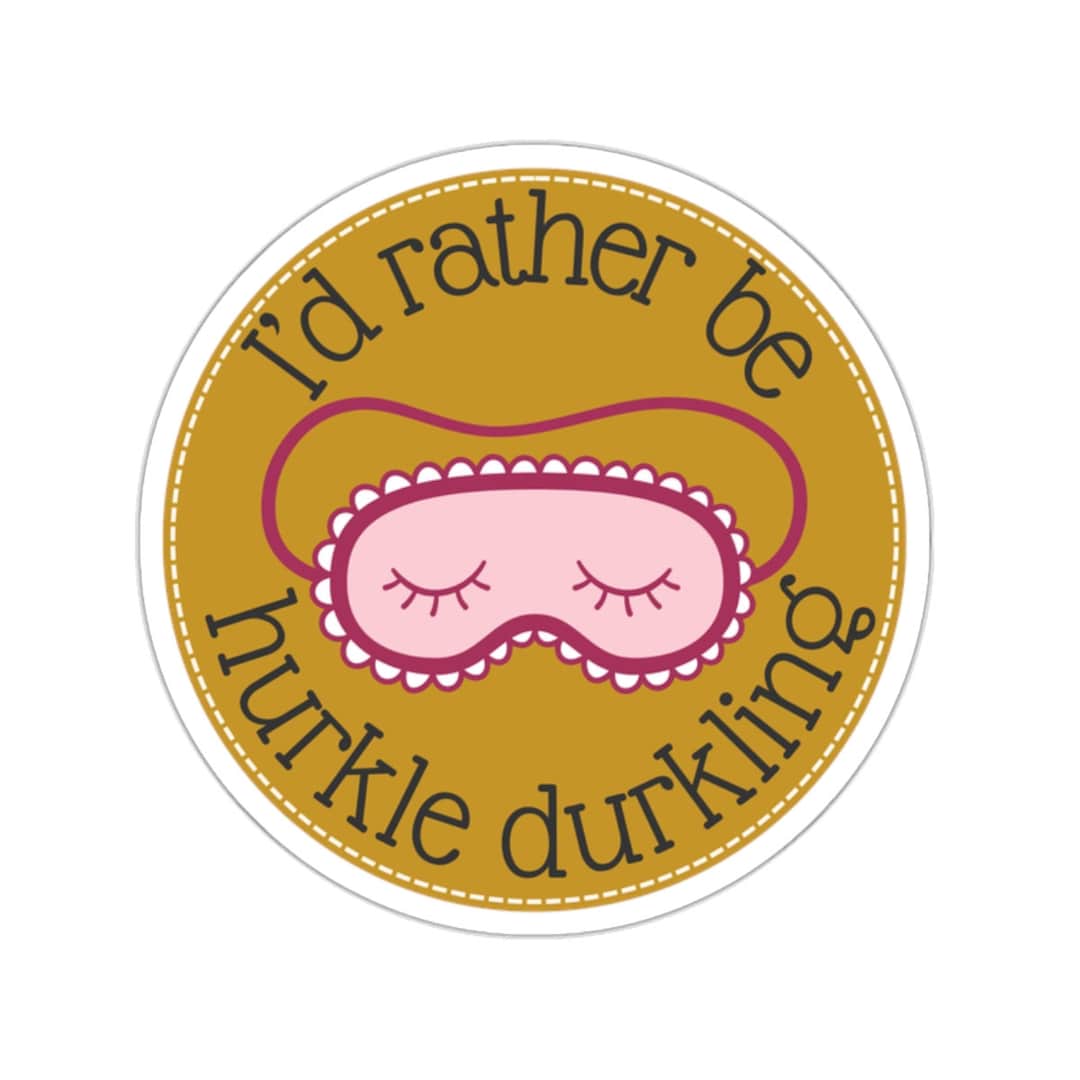 Hurkle Durkle Sticker - Etsy