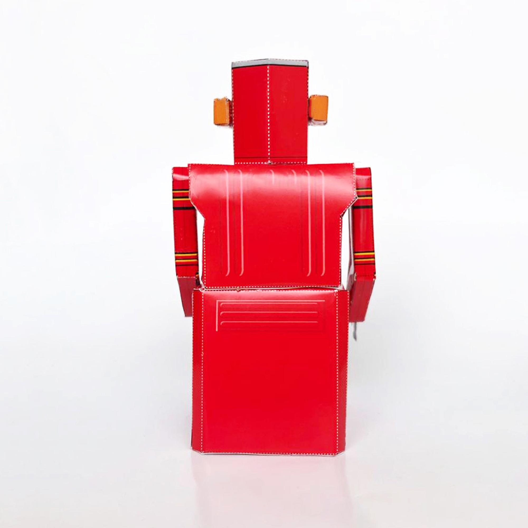 Machine Toy Papercraft Vintage Robot Papercraft: Machine Man Papertoy (digital Download) - Etsy