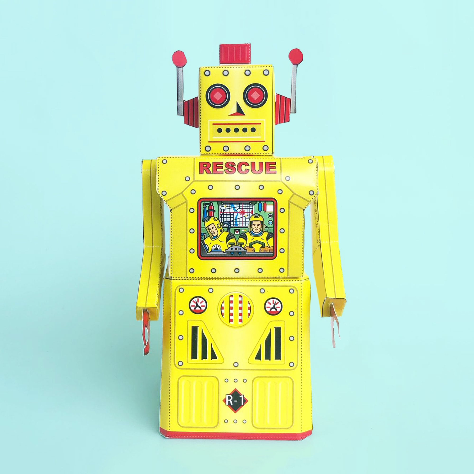 Robot de juguete antiguo México