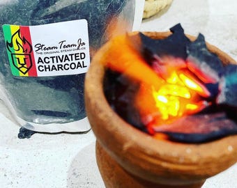 Carbón activado de coco