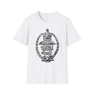 Emperor Haile Selassie Abstract Seal T-Shirt