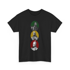 Rastafari Levels T-shirt, Unisex