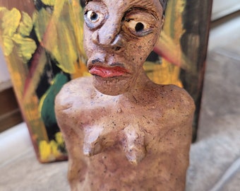Clay Ceramic Figure