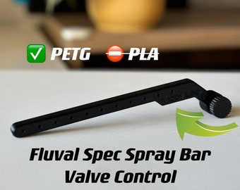 Fluval Spec Spray Bar Valve Control Aquarium Ausströmer Anpassbar