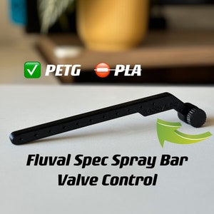 Fluval Spec Spray Bar Valve Control Aquarium Ausströmer Anpassbar