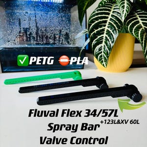 Fluval フレックス スプレー バー バルブ コントロール 水族館 オーストローマー アンパスバー