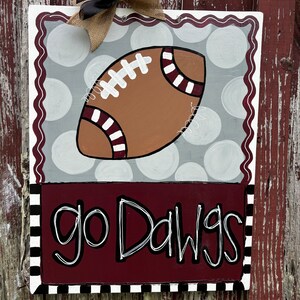 Football Door Hanger