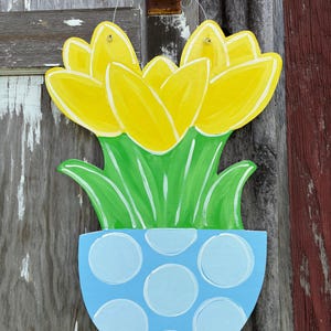 Tulip Door Hanger