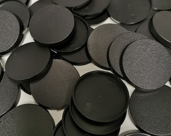 Socle rond pour figurine multi-modèle 25 28 32 40 50 60 80 90 100 130 160mm | base for wargame | imprimé en 3D