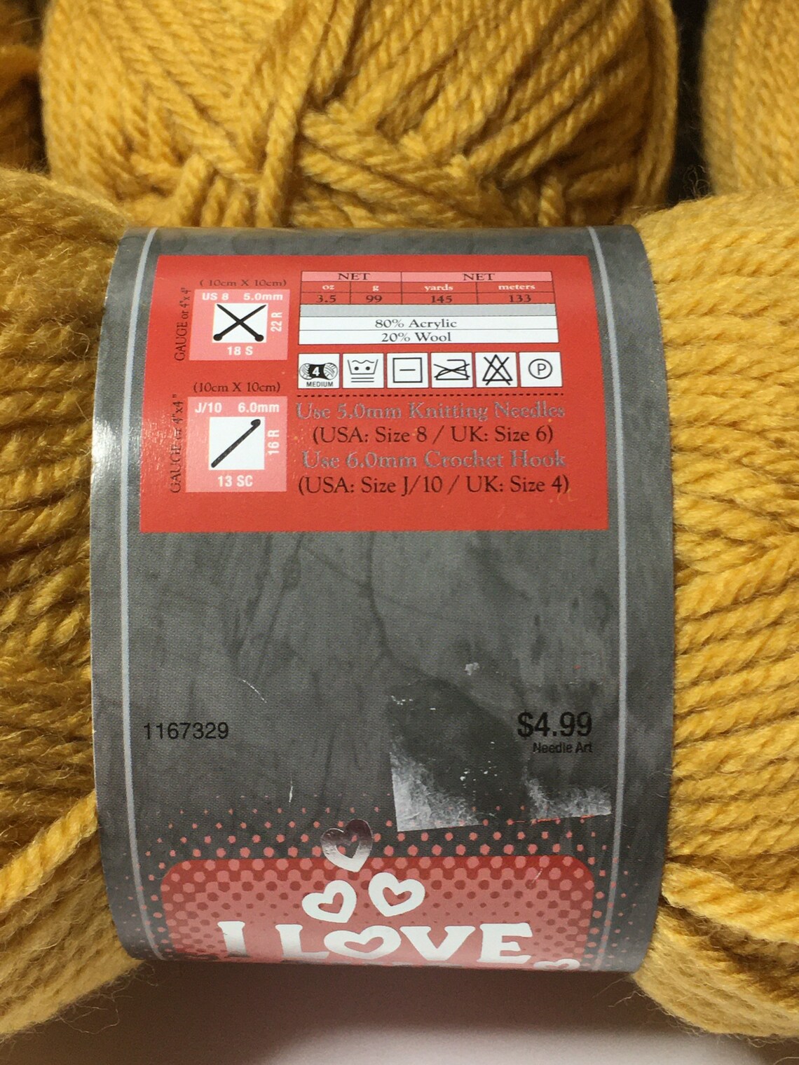 Hobby Lobbys I Love This Wool Blend Assorted Colors Etsy