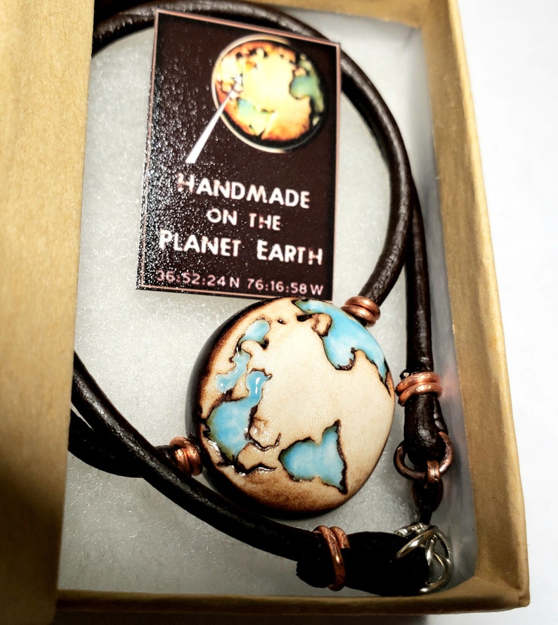Earth Necklace. Assembled to any length. Exceptionally durable image 4