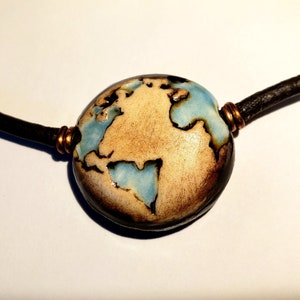Earth Necklace.  Assembled to any length.  Exceptionally durable