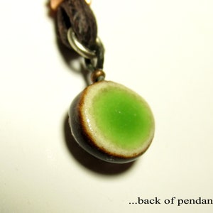 Spiral Vine Pendant Necklace. Durable, Lightweight, one of a kind little porcelain sculpture image 5