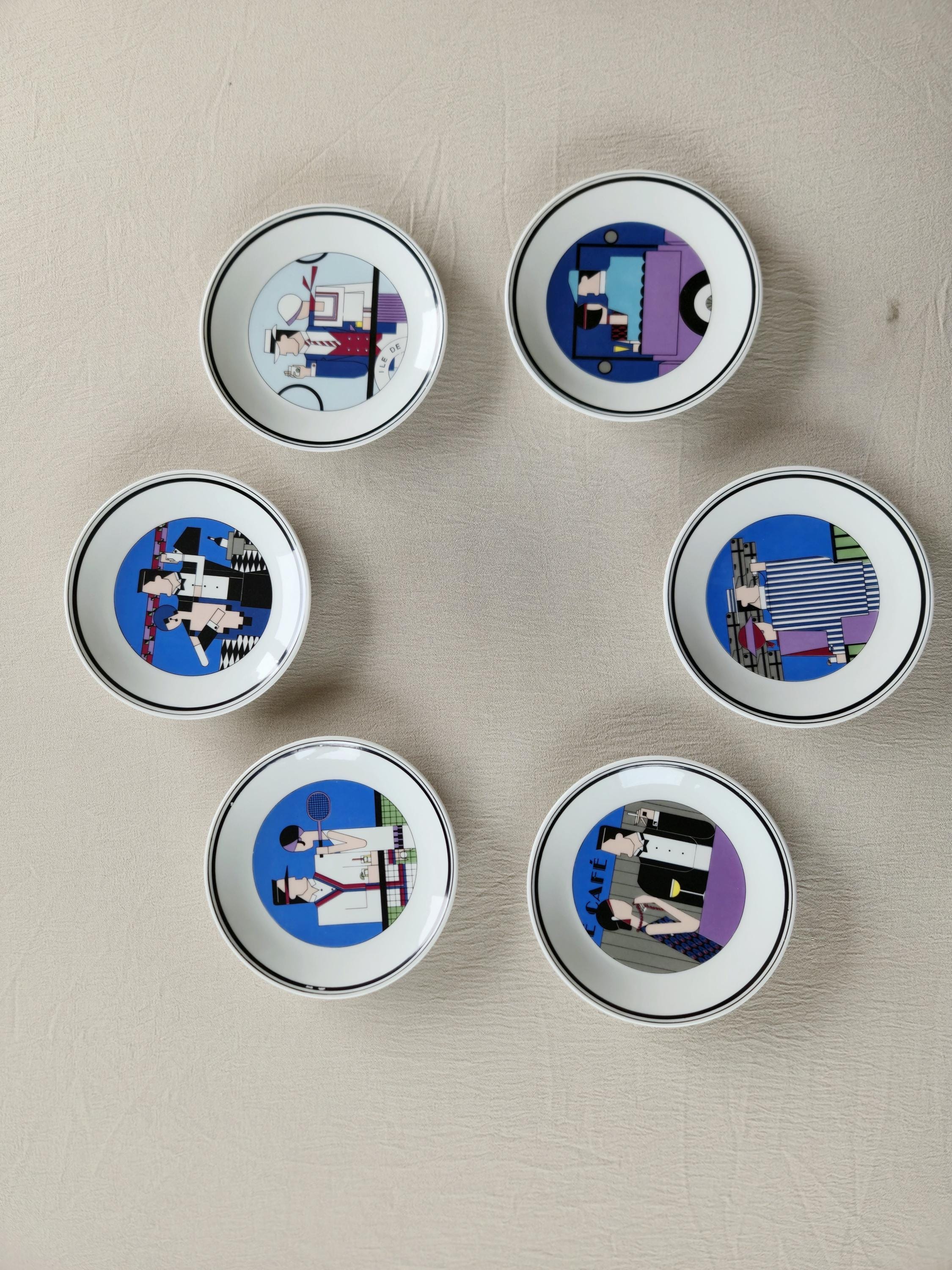Vintage philippe deshoulieres limoges plates - Etsy 日本